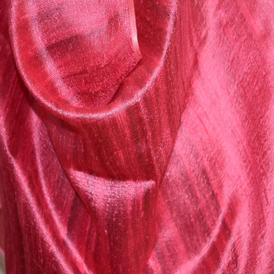Esarfa-Sal din Matase Naturala Dupioni Raw Silk - Rose Bud -> Cod: Dupioni10 - esarfa sal din matase naturala dupioni raw silk