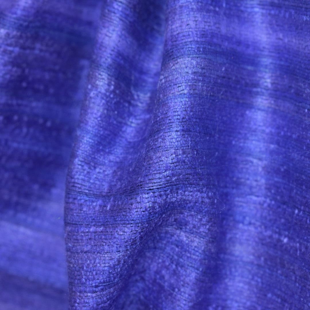 Sal tesut manual din 100% Matase Naturala Organica - Ghicha Tassar/Tussar Silk - Perennial Purple Mov -> Cod: NEWGHICHA6 - sal matase