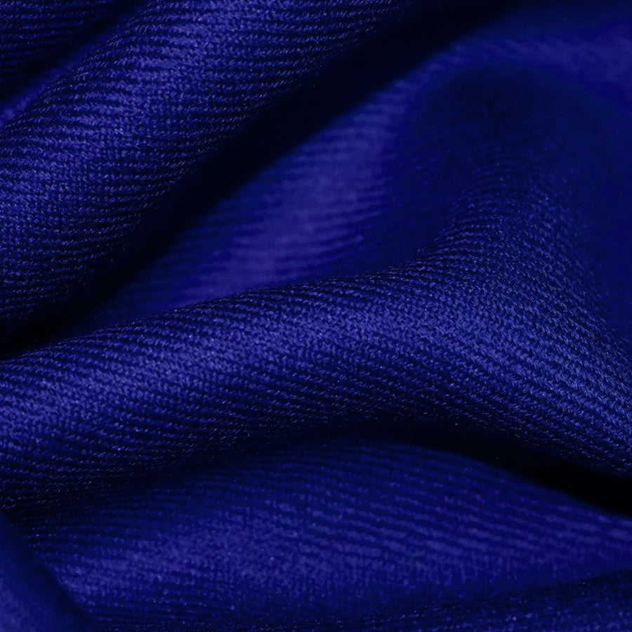 Esarfa Sal Premium din Casmir si Matase Naturala – Albastru Regal, Twill Wave-> Cod: CASHMERE1