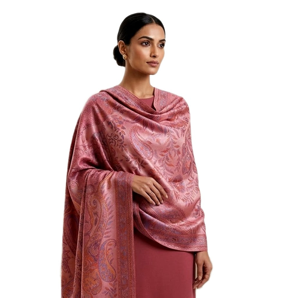 SAL Premium Jamawar din 100% Matase Naturala - Heritage -> Cod: NewPureSilkJamawar4