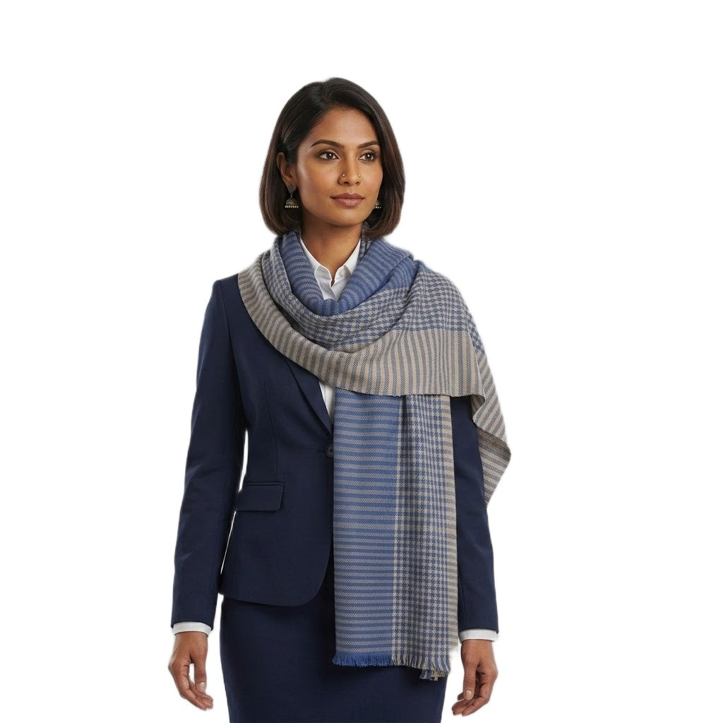 Fulare si Esarfe din Lana Naturala – Unisex Premium-> Cod: FularLana8