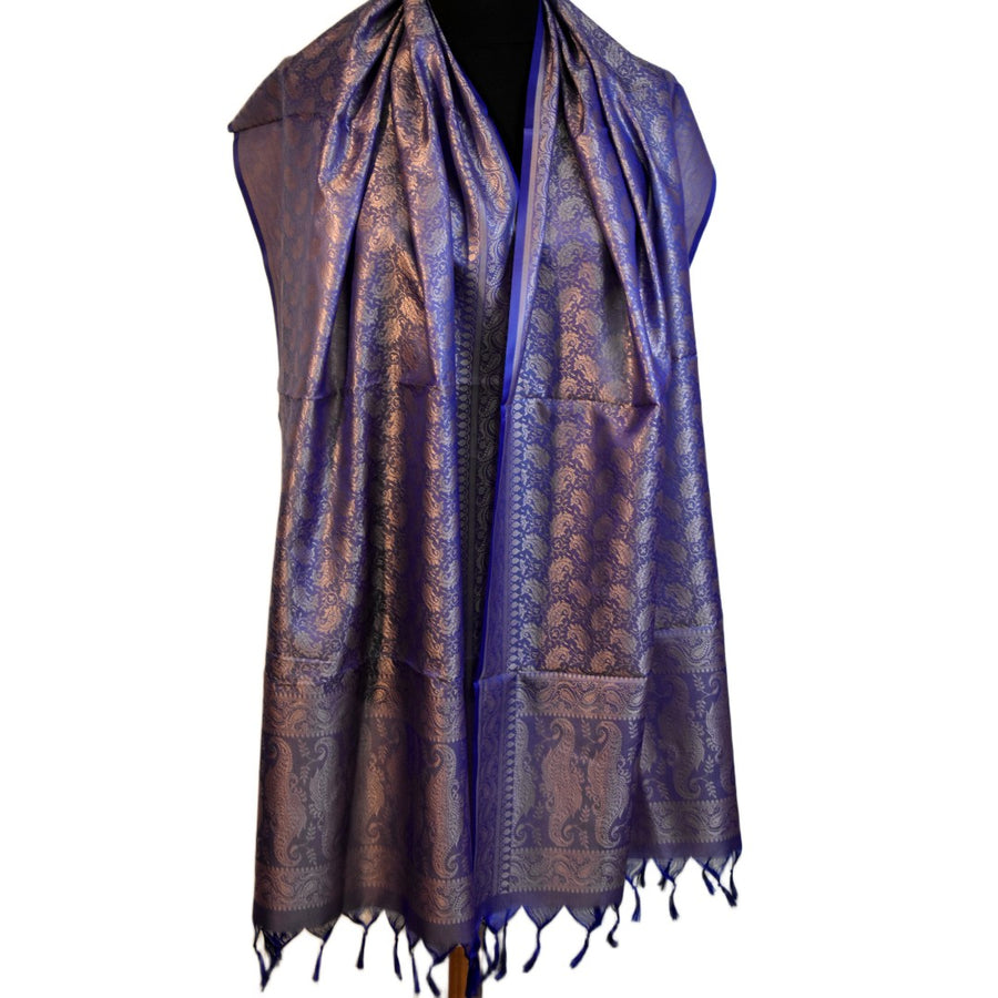 Esarfa-Sal din Matase Naturala si Fibre de Bananier  -> Cod: New Banana Silk016