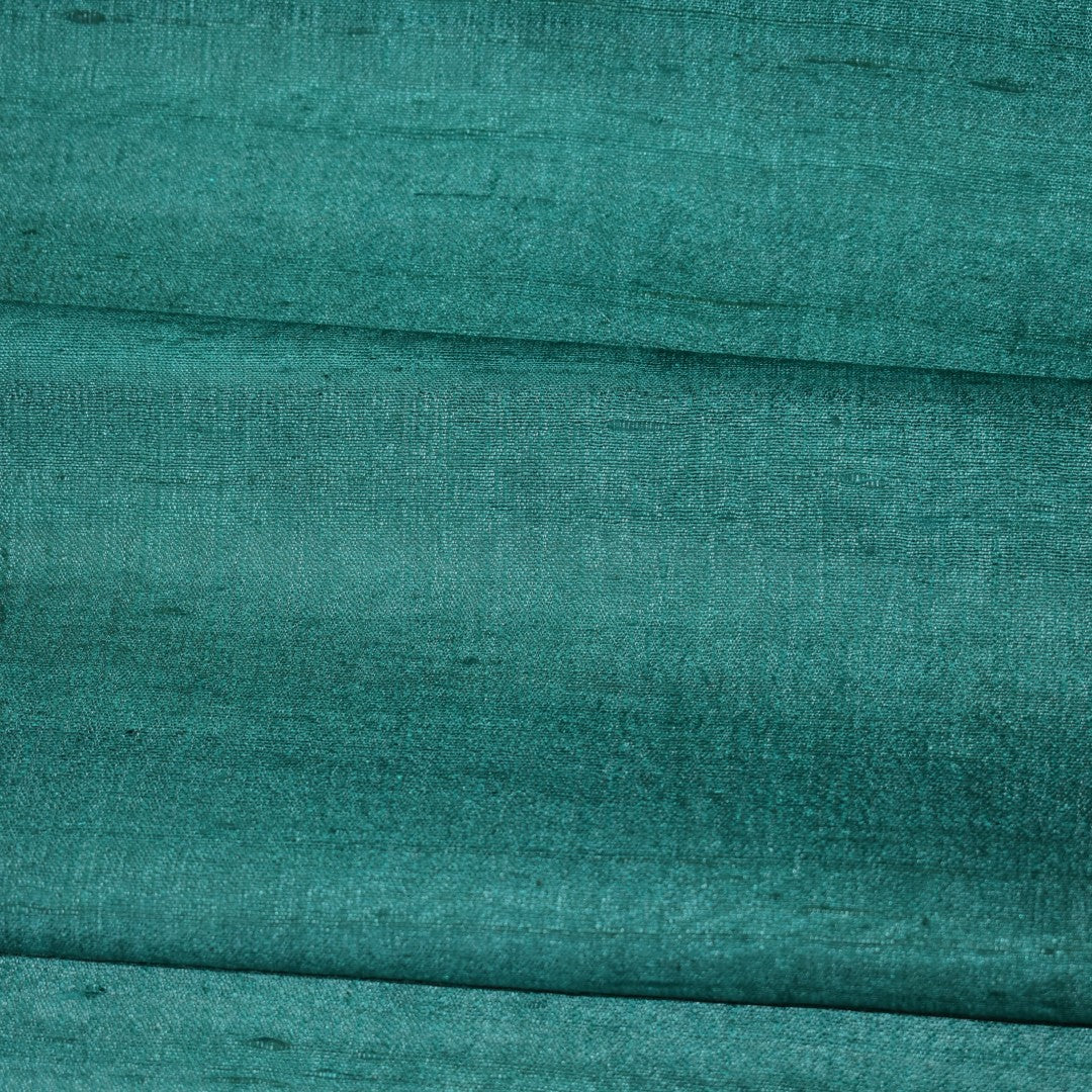 Esarfa-Sal din Matase Naturala Dupioni Raw Silk - Verde -> Cod: DupionPureSilk1