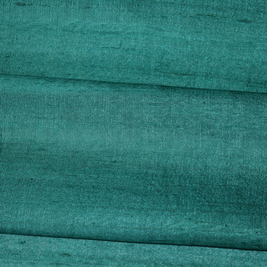 Esarfa-Sal din Matase Naturala Dupioni Raw Silk - Verde -> Cod: DupionPureSilk1