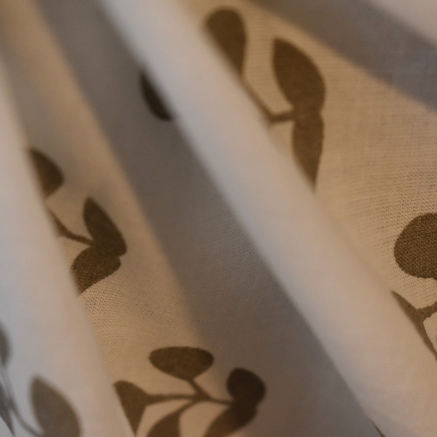 Pareo/ Sarong/ Esarfa de Plaja - 100% Bumbac cu Handblock printing -> Cod: Mulmul Cotton1