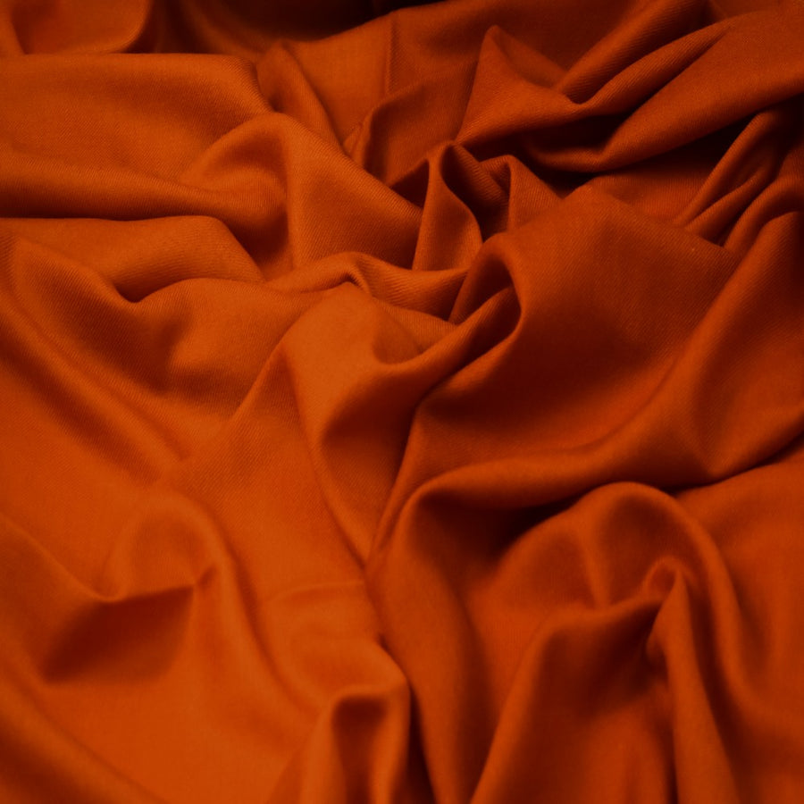 Esarfa Sal Casmir si Matase Naturala - Ombre 2 nuante  de Ruginiu -> Cod: CASMIRSILK15