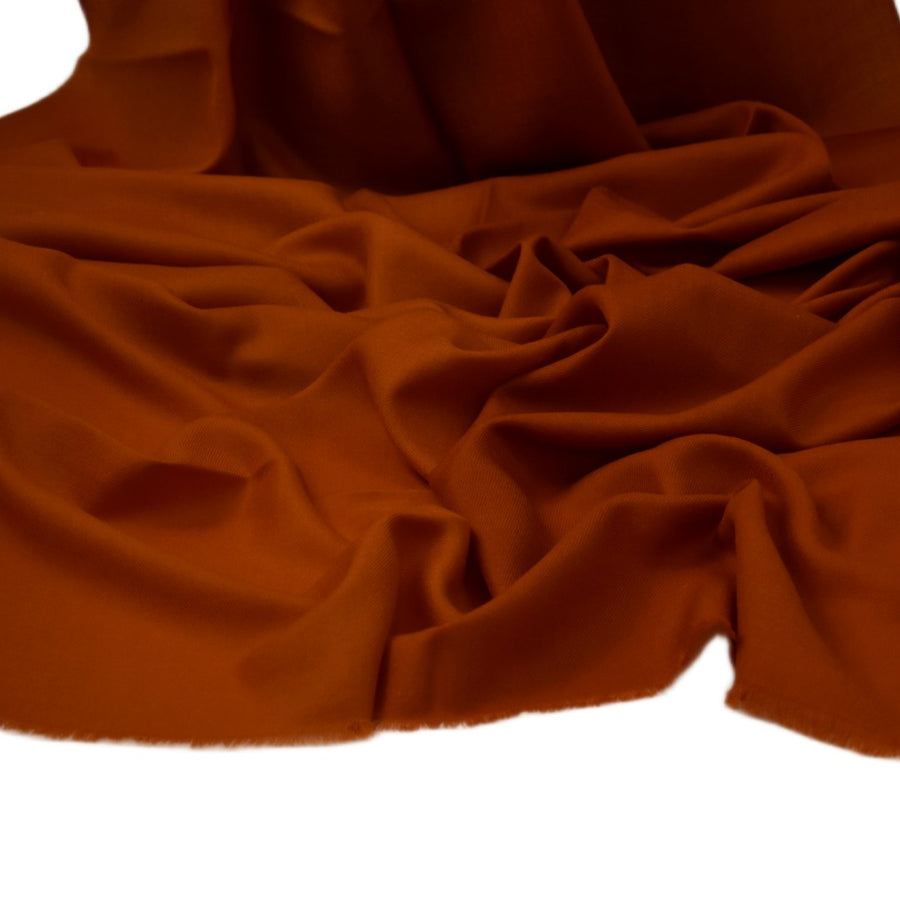 Esarfa Sal Casmir si Matase Naturala - Ombre 2 nuante  de Ruginiu -> Cod: CASMIRSILK15