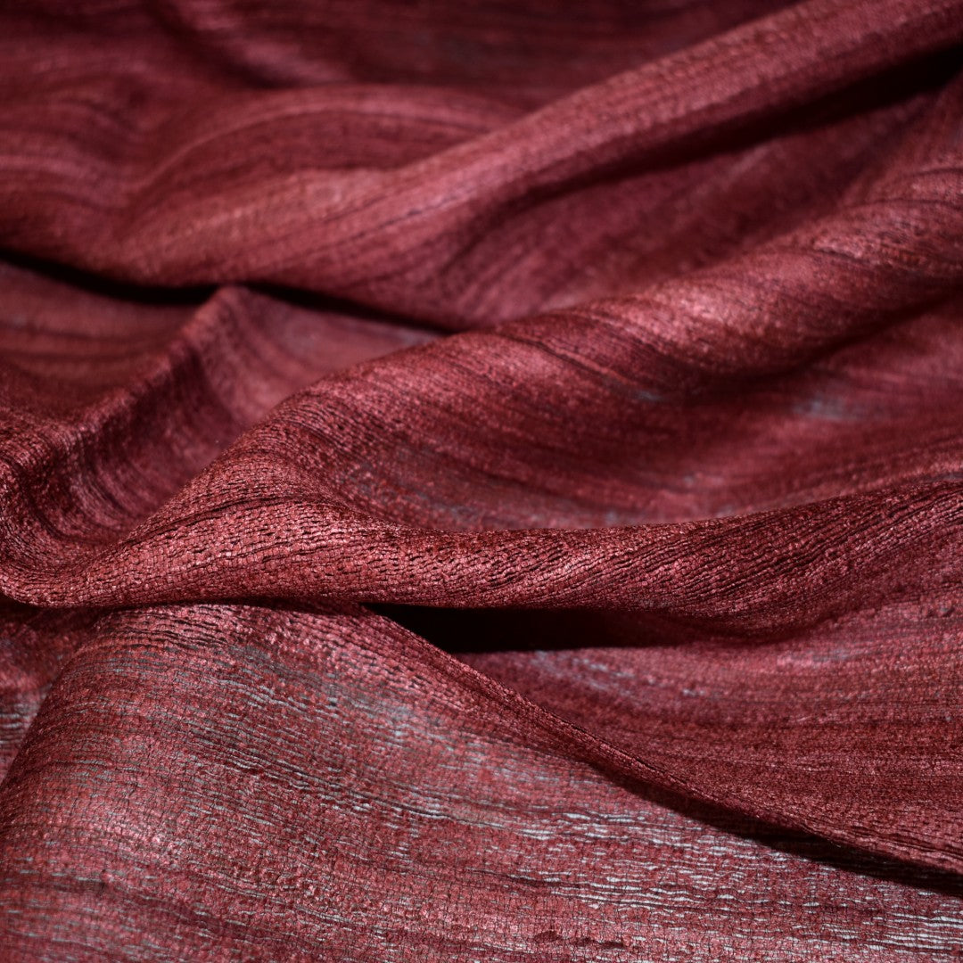Sal tesut manual din 100% Matase Naturala Organica - Ghicha Tassar/Tussar Silk -> Cod: OrganicSilk1