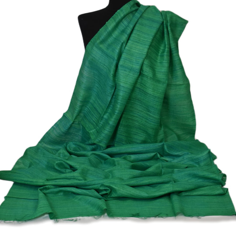 Sal tesut manual din 100% Matase Naturala Organica - Ghicha Tassar/Tussar Silk -> Cod: OrganicSIlk10