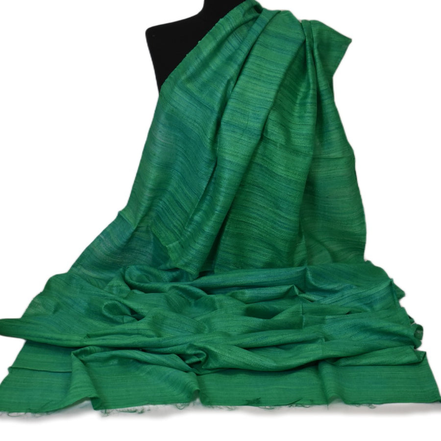 Sal tesut manual din 100% Matase Naturala Organica - Ghicha Tassar/Tussar Silk -> Cod: OrganicSIlk10