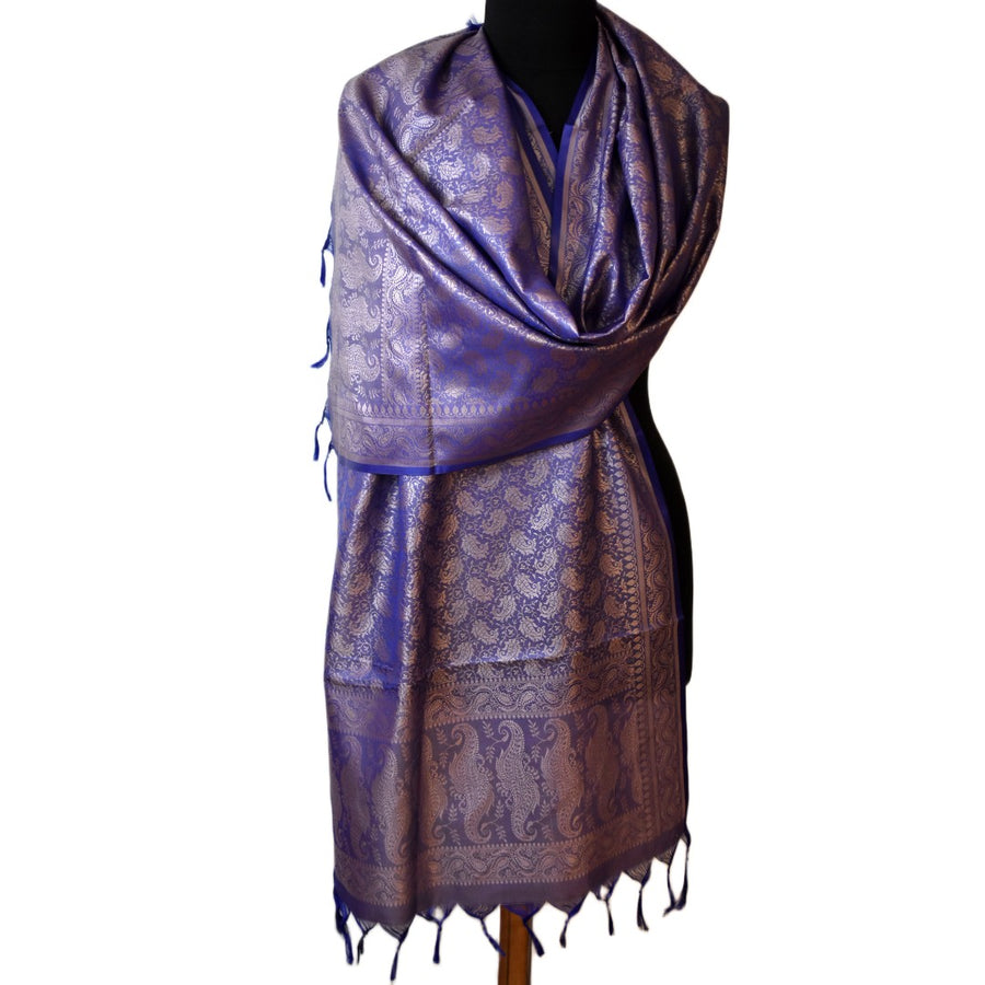 Esarfa-Sal din Matase Naturala si Fibre de Bananier  -> Cod: New Banana Silk016