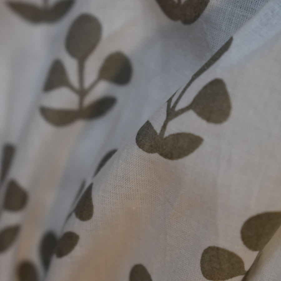 Pareo/ Sarong/ Esarfa de Plaja - 100% Bumbac cu Handblock printing -> Cod: Mulmul Cotton1