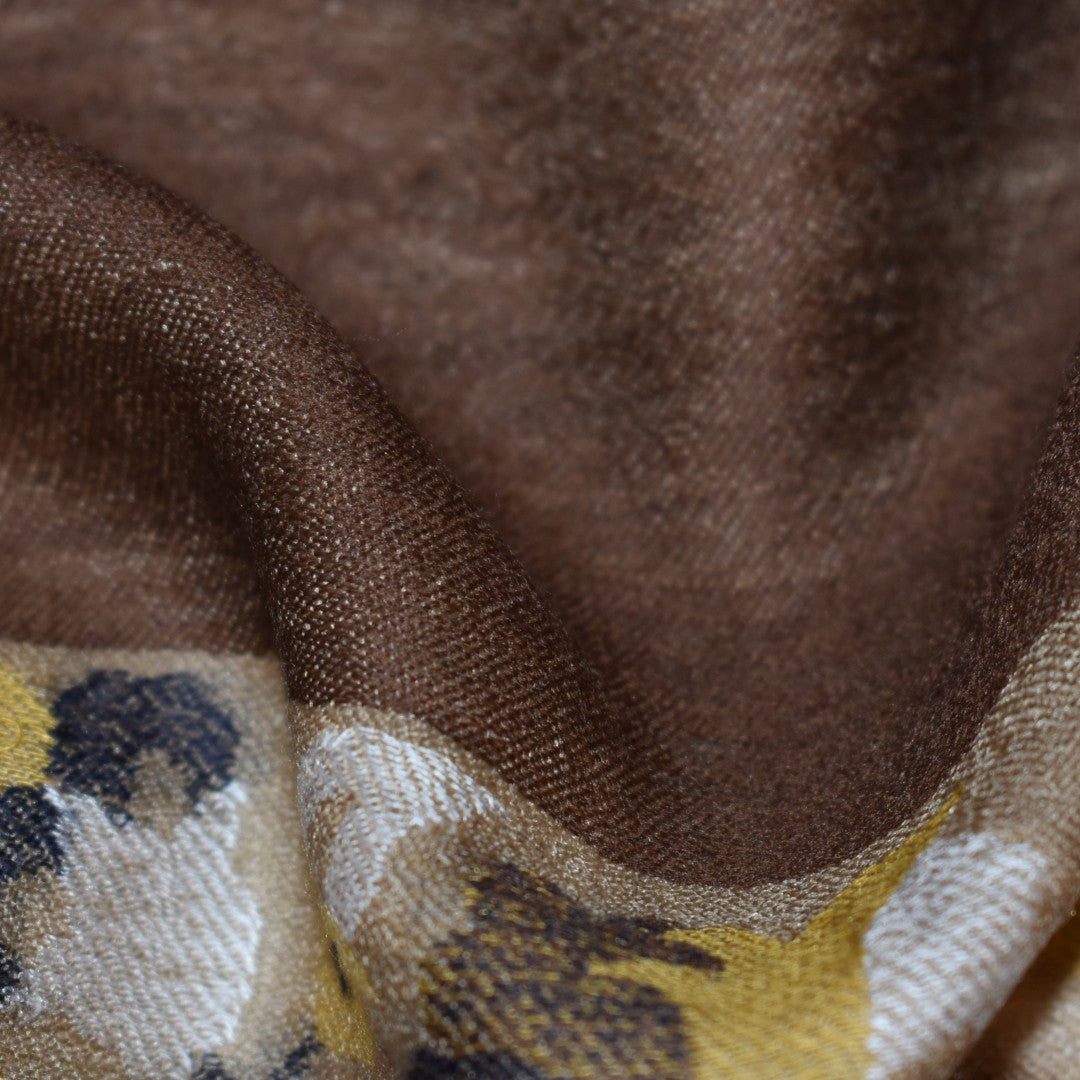 Sal Premium extrafin confectionat din Lana Cashmere & Matase Naturala -> Cod: CASHMSILK1 - Sal din Cashmere