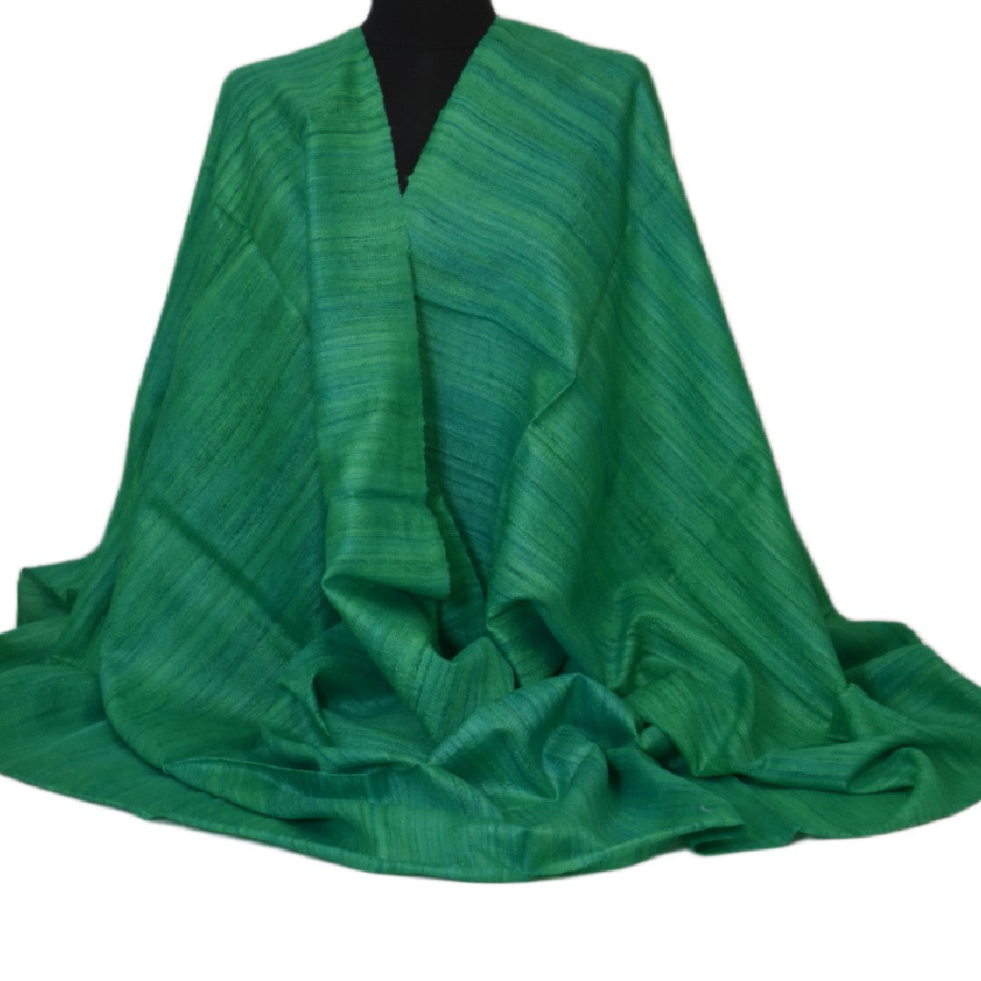 Sal tesut manual din 100% Matase Naturala Organica - Ghicha Tassar/Tussar Silk -> Cod: OrganicSIlk10