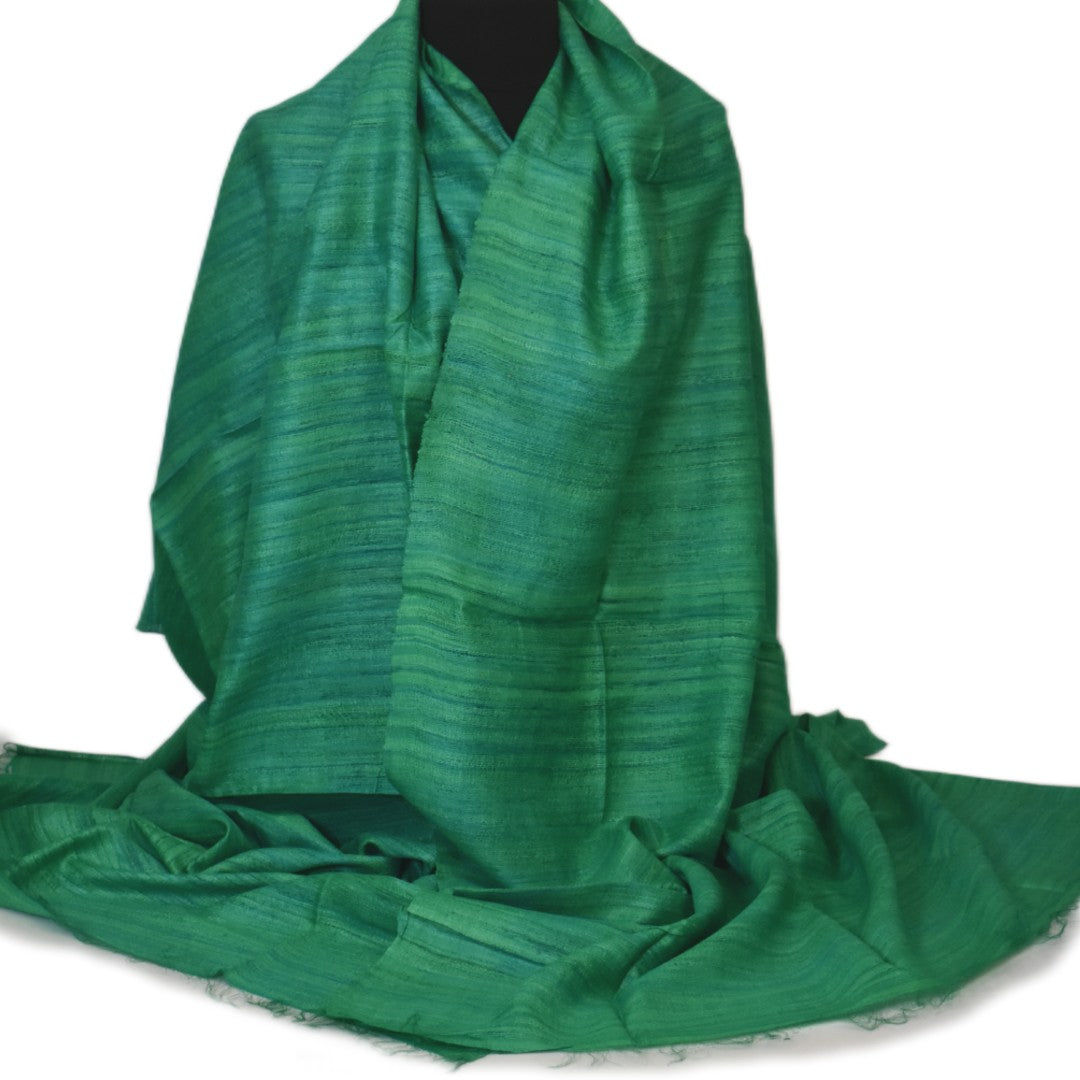 Sal tesut manual din 100% Matase Naturala Organica - Ghicha Tassar/Tussar Silk -> Cod: OrganicSIlk10