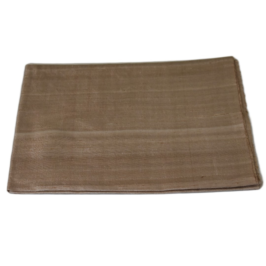 Esarfa-Sal din Matase Naturala Dupioni Raw Silk - Natural Bej-> Cod: DupionPureSilk3