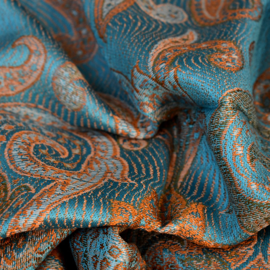 SAL Premium Jamawar din 100% Matase Naturala - Heritage -> Cod: PureSilkJamawar1