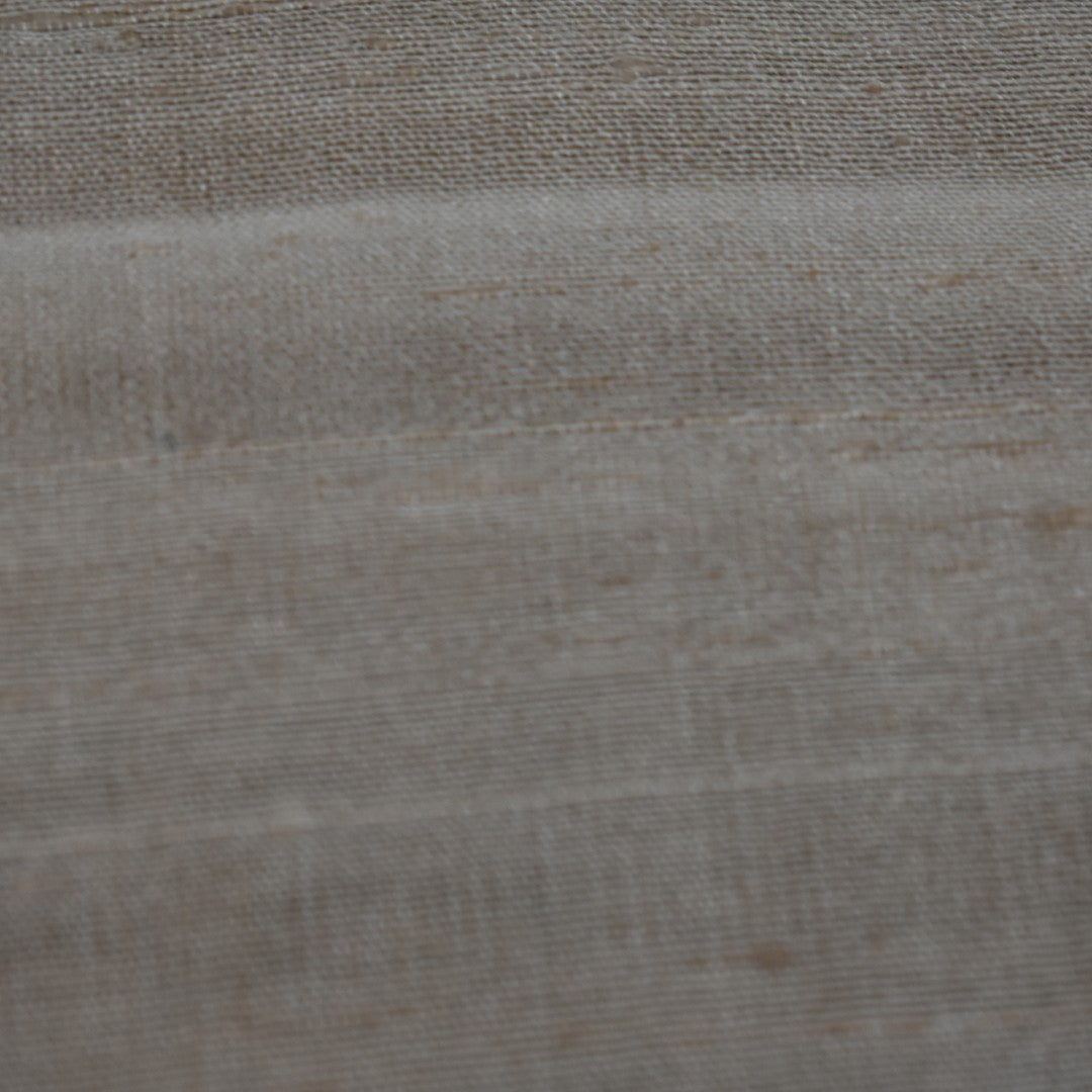 Esarfa-Sal din Matase Naturala Dupioni Raw Silk - Natural Bej-> Cod: DupionPureSilk3