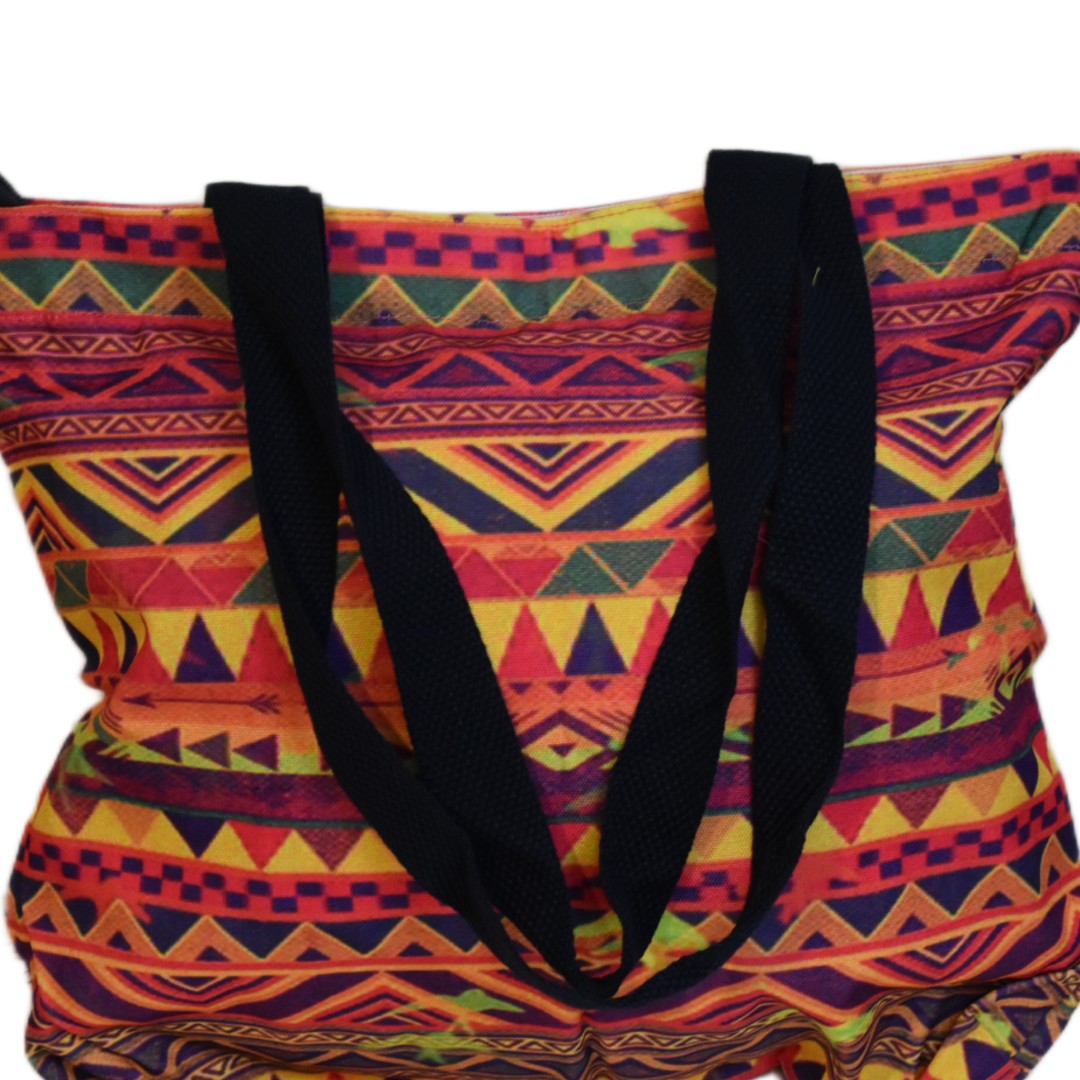 Geanta Tote din Canvas ceruit - Summer Vibes