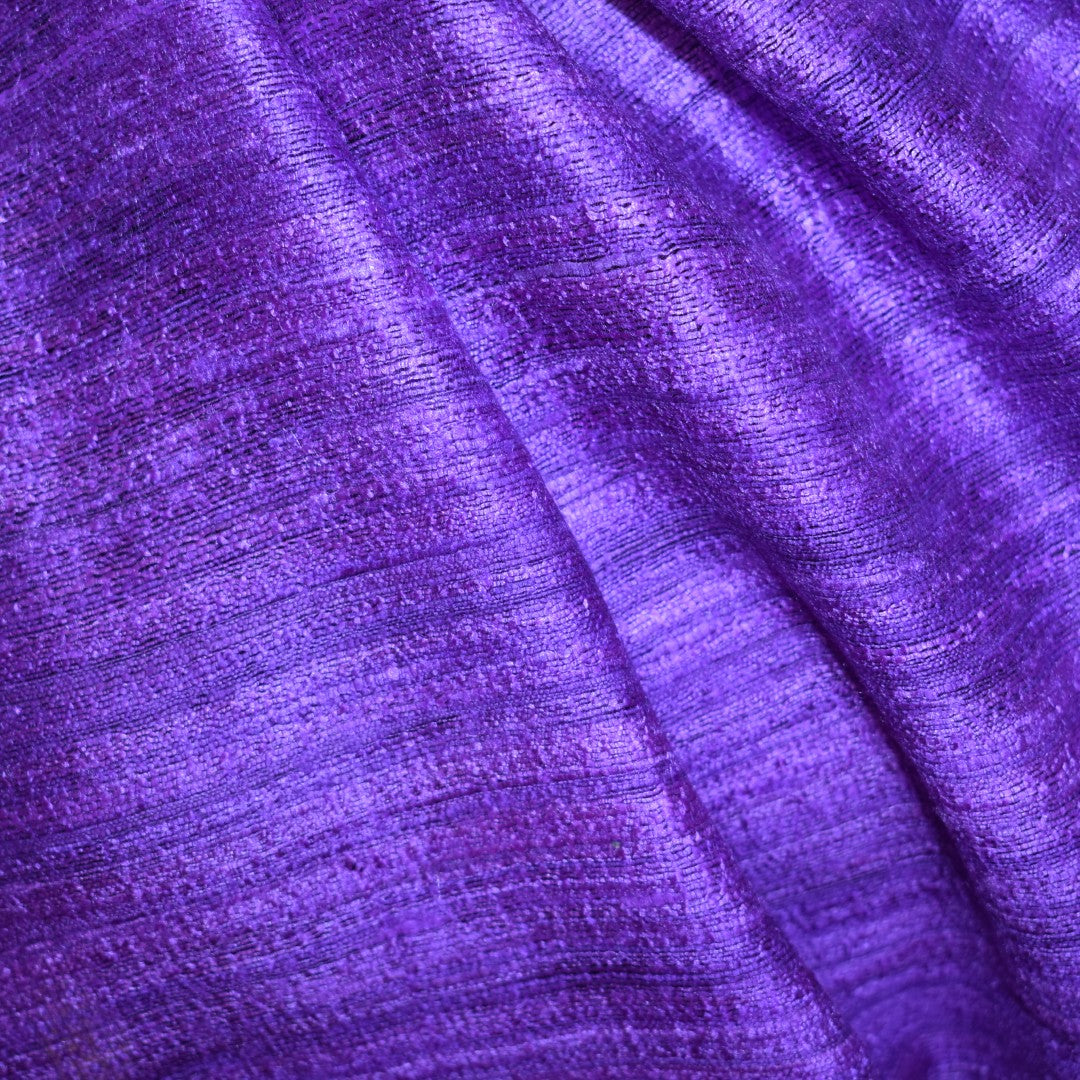 Sal tesut manual din 100% Matase Naturala Organica - Ghicha Tassar/Tussar Silk -> Cod: NEWGHICHA7