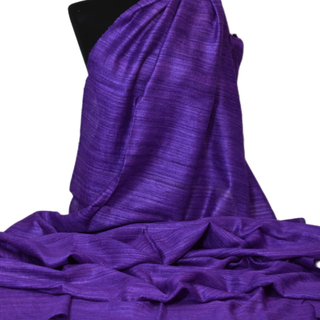 Sal tesut manual din 100% Matase Naturala Organica - Ghicha Tassar/Tussar Silk -> Cod: NEWGHICHA7