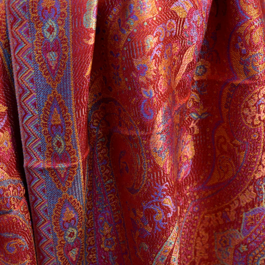 SAL Premium Jamawar din 100% Matase Naturala - Heritage -> Cod: PureSilkJamawar2