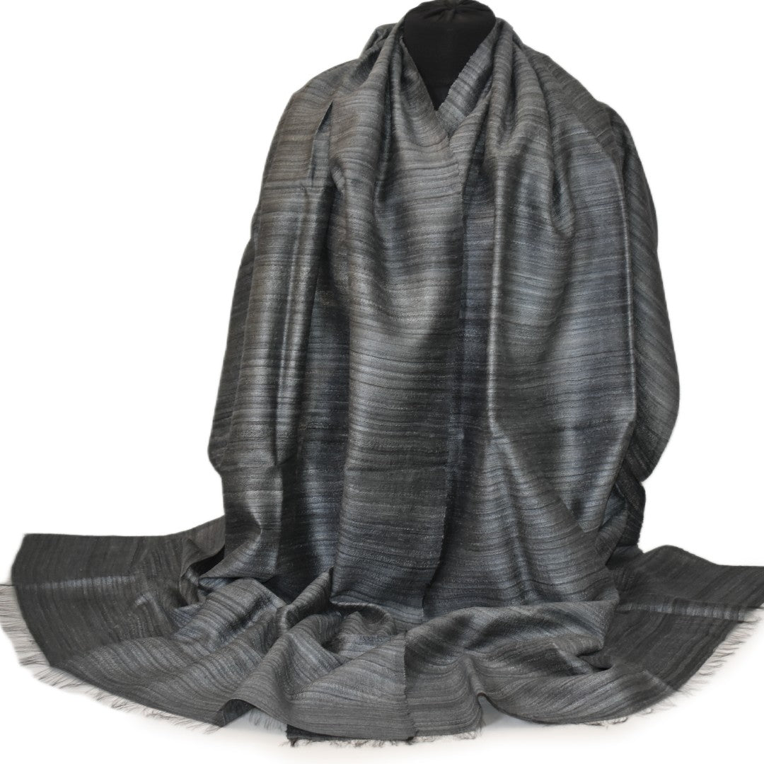 Sal tesut manual din 100% Matase Naturala Organica - Ghicha Tassar/Tussar Silk -> Cod: OrganicSilk2