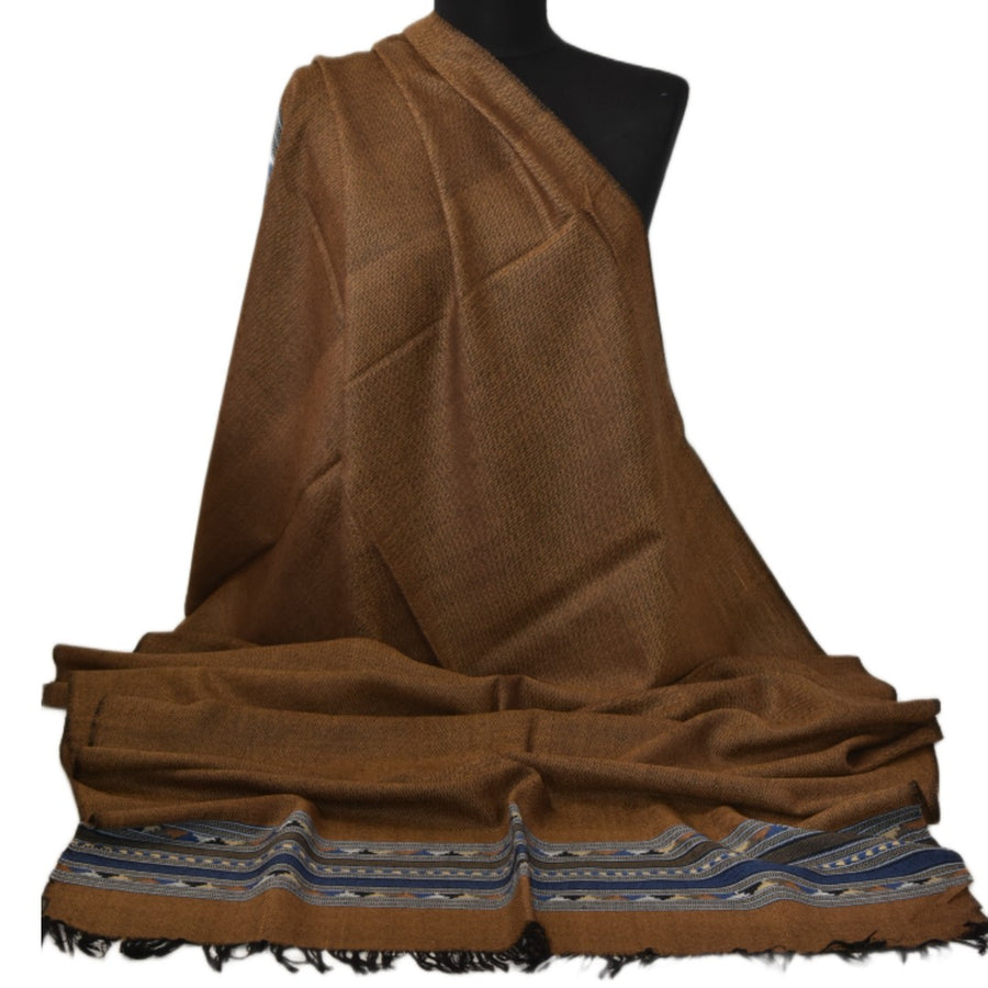 NOU! Sal Premium din Lana Merino-Ciocolatiu/Bleu - Cod: SalMerino11