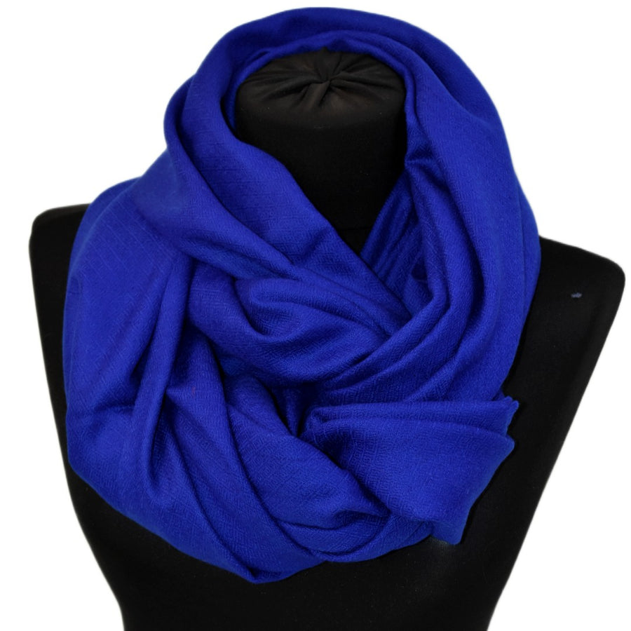 NOU! Sal Premium din Lana Merino->Albastru Regal-  Cod: SalMerino2