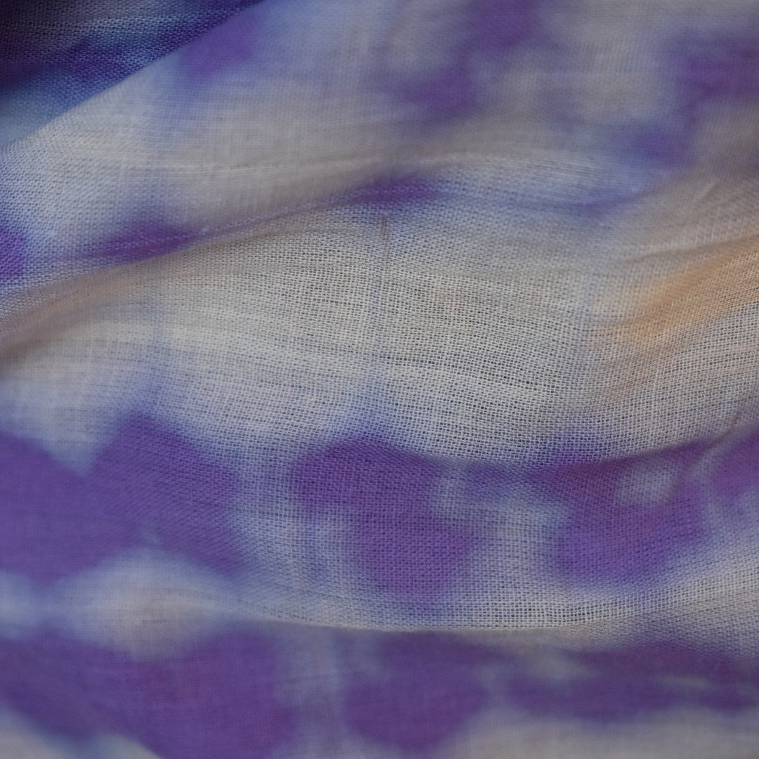 Pareo/ Sarong/ Esarfa de Plaja - 100% Bumbac (Mulmul Cotton) Shibori Tie-dye -> Cod: Mulmul Cotton2