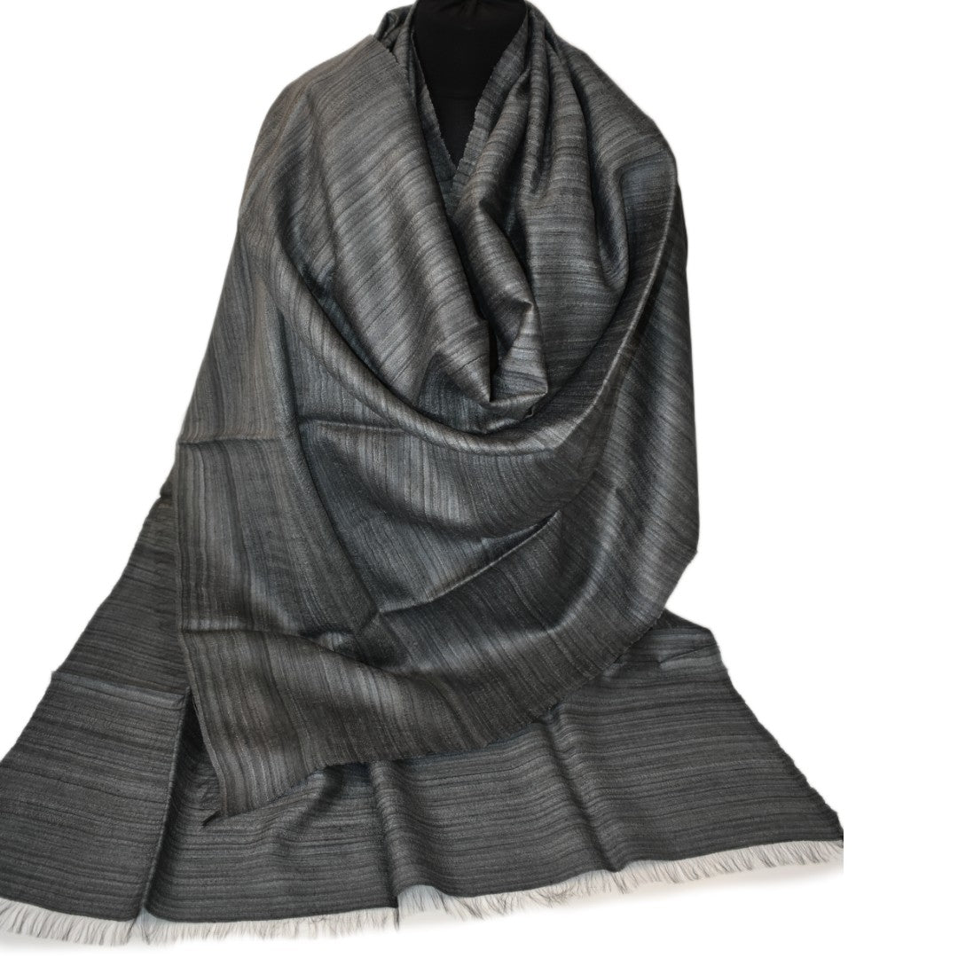 Sal tesut manual din 100% Matase Naturala Organica - Ghicha Tassar/Tussar Silk -> Cod: OrganicSilk2