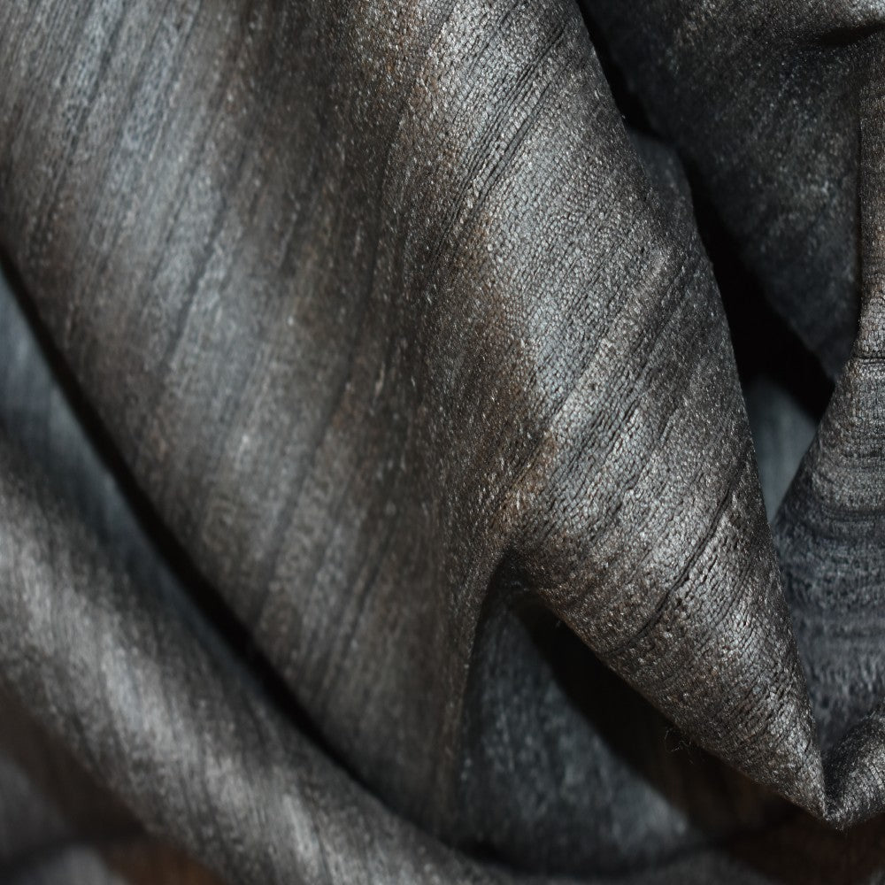 Sal tesut manual din 100% Matase Naturala Organica - Ghicha Tassar/Tussar Silk -> Cod: OrganicSilk2