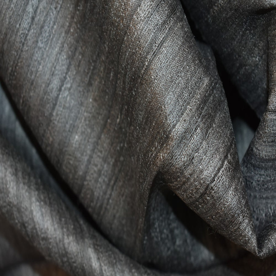 Sal tesut manual din 100% Matase Naturala Organica - Ghicha Tassar/Tussar Silk -> Cod: OrganicSilk2