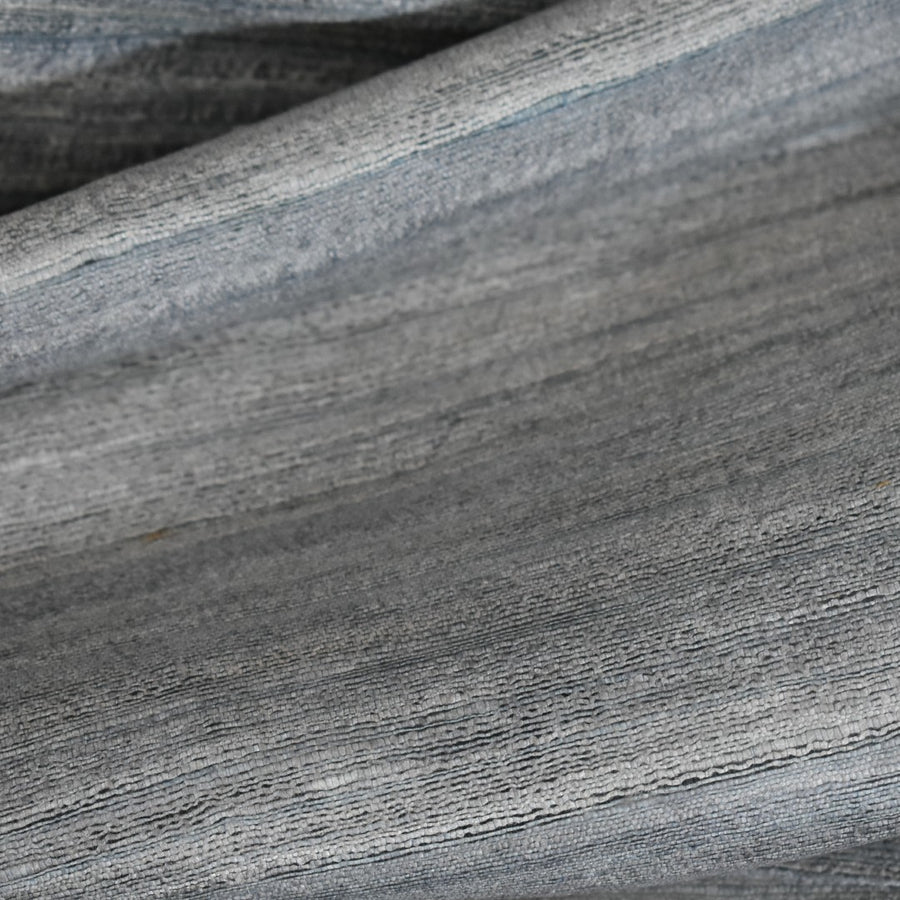 Sal tesut manual din 100% Matase Naturala Organica - Ghicha Tassar/Tussar Silk - Blue Gray-> Cod: BGHICHA2(.)