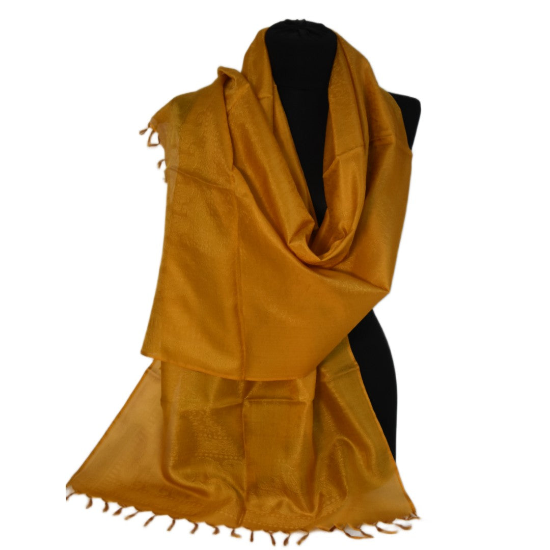 Eșarfă Premium din Mătase Naturală – Tesută Manual-> Cod: HANDMADE5