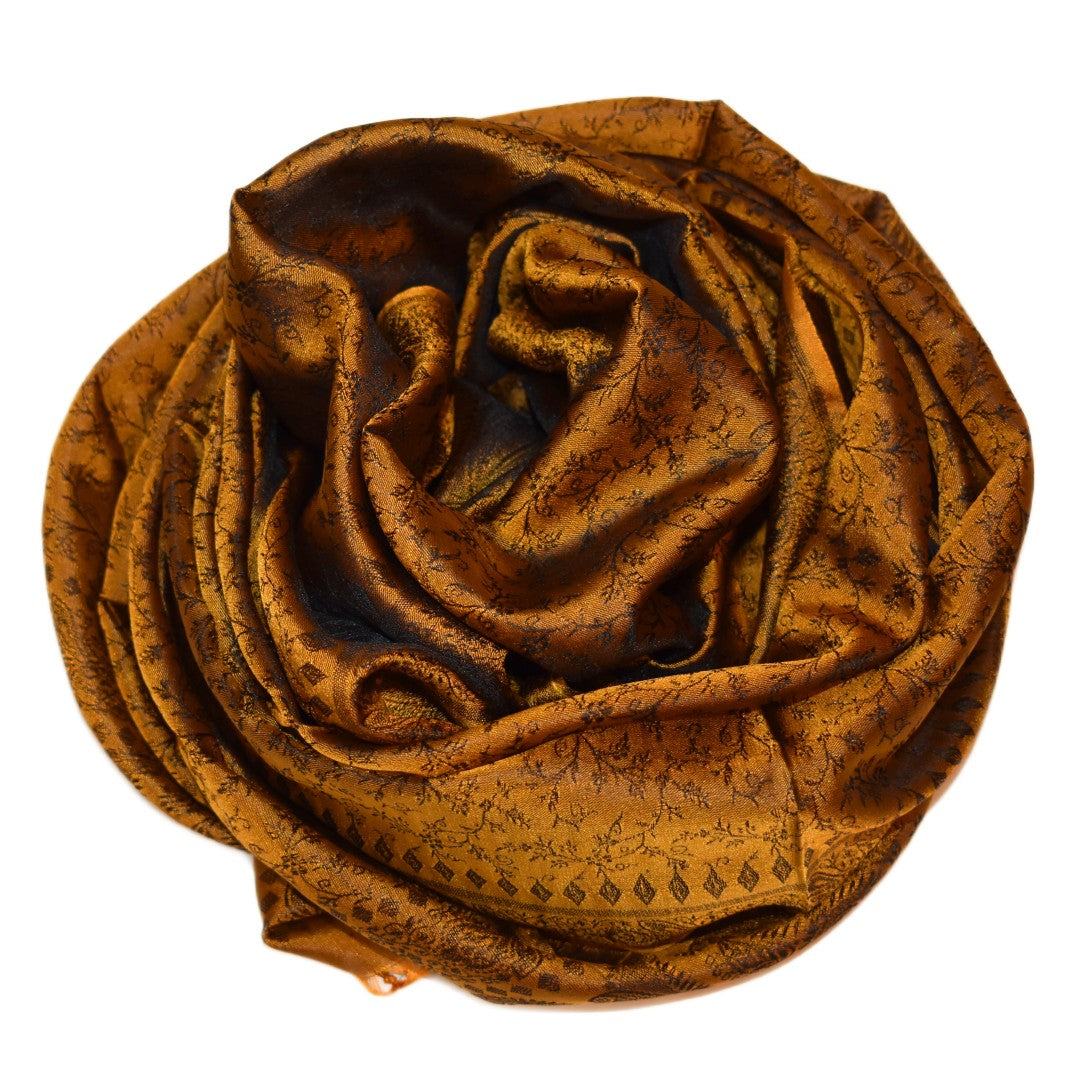 Esarfa/Sal tesut manual din Matase Naturala de Varanasi -> Cod: HANDMADE4