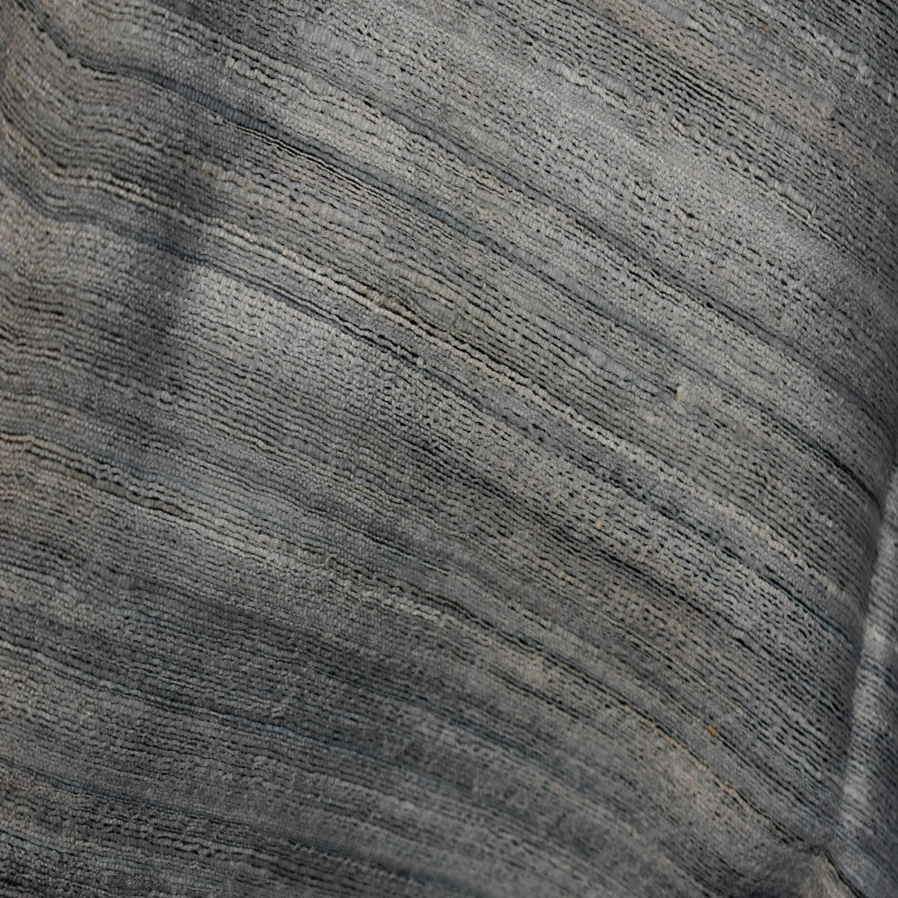 Sal tesut manual din 100% Matase Naturala Organica - Ghicha Tassar/Tussar Silk - Blue Gray-> Cod: BGHICHA2(.)