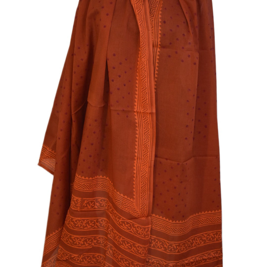 Pareo/ Sarong/ Esarfa de Plaja - 100% Bumbac cu Handblock printing-> Cod: MulmulCotton01)