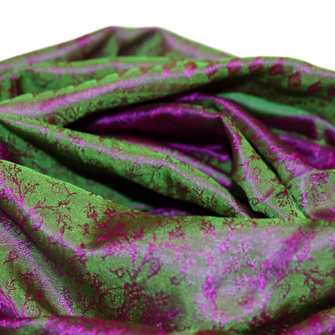 Esarfa Sal din Matase Naturala de Varanasi - >-> Cod: HANDMADE3