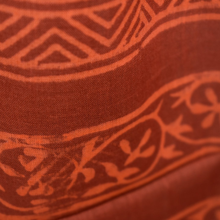 Pareo/ Sarong/ Esarfa de Plaja - 100% Bumbac cu Handblock printing-> Cod: MulmulCotton01)