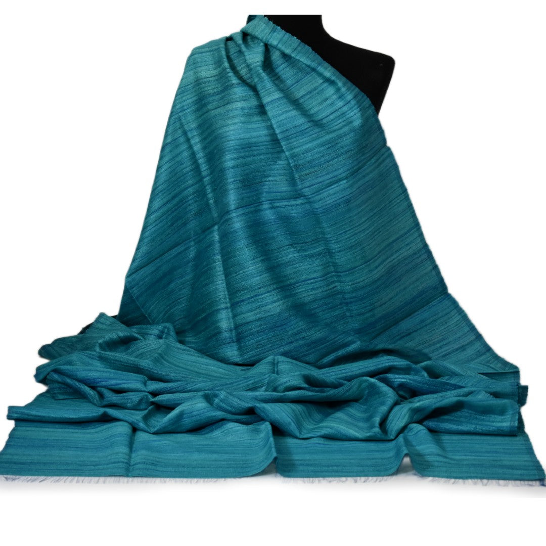 Sal tesut manual din 100% Matase Naturala Organica - Ghicha Tassar/Tussar Silk -> Cod: OrganicSilk3