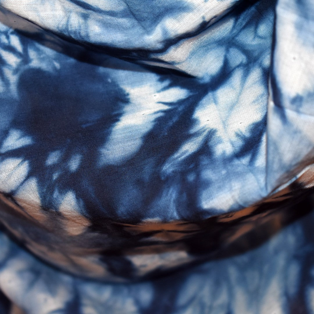 Pareo/ Sarong/ Esarfa de Plaja - 100% Bumbac (Mulmul Cotton) Shibori Tie-dye -> Cod: Mulmul Cotton4