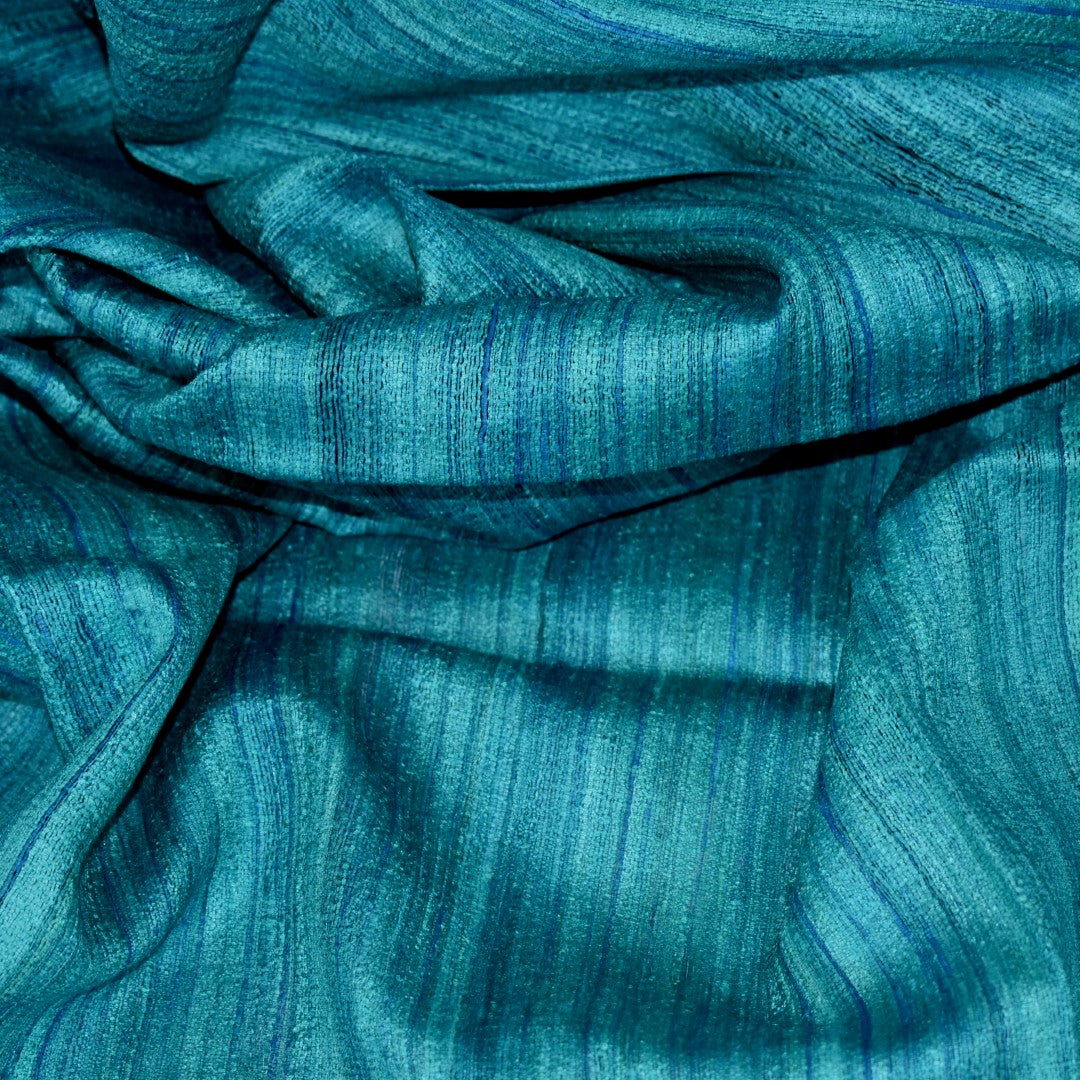 Sal tesut manual din 100% Matase Naturala Organica - Ghicha Tassar/Tussar Silk -> Cod: OrganicSilk3