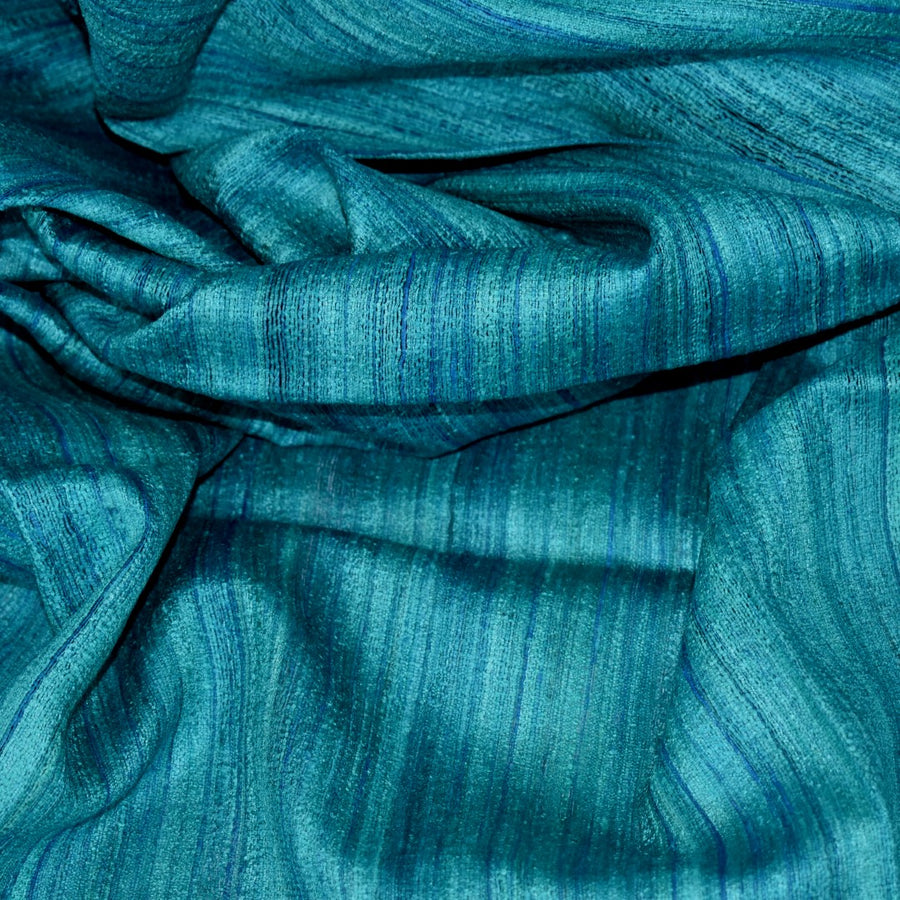 Sal tesut manual din 100% Matase Naturala Organica - Ghicha Tassar/Tussar Silk -> Cod: OrganicSilk3