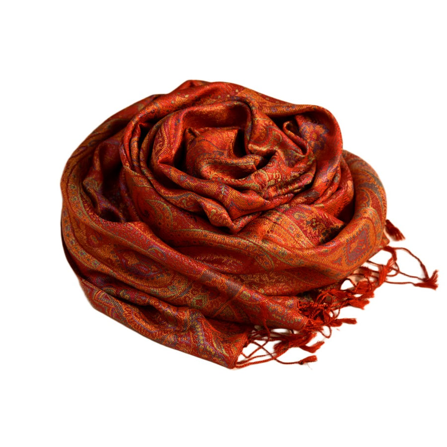 SAL Premium Jamawar din 100% Matase Naturala - Heritage -> Cod: PureSilkJamawar2