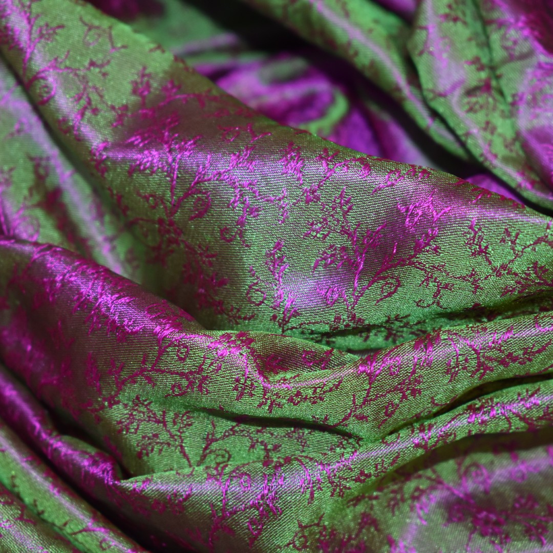 Esarfa Sal din Matase Naturala de Varanasi - >-> Cod: HANDMADE3