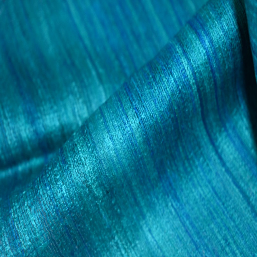 Sal tesut manual din 100% Matase Naturala Organica - Ghicha Tassar/Tussar Silk -> Cod: OrganicSilk3