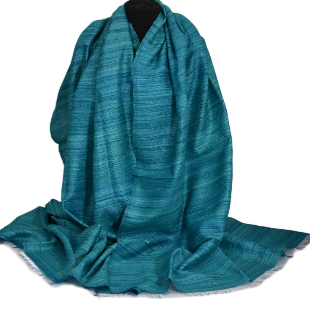 Sal tesut manual din 100% Matase Naturala Organica - Ghicha Tassar/Tussar Silk -> Cod: OrganicSilk3