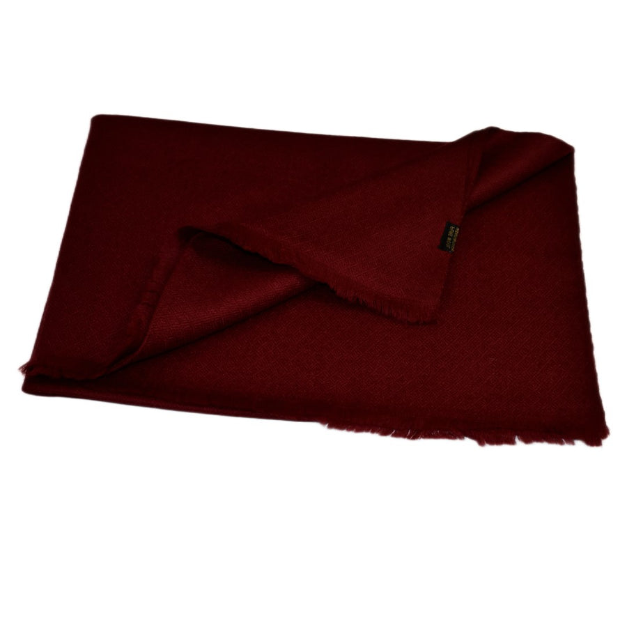 NOU! Sal Premium din Lana Merino-> Rosu Visiniu - Cod: SalMerino4