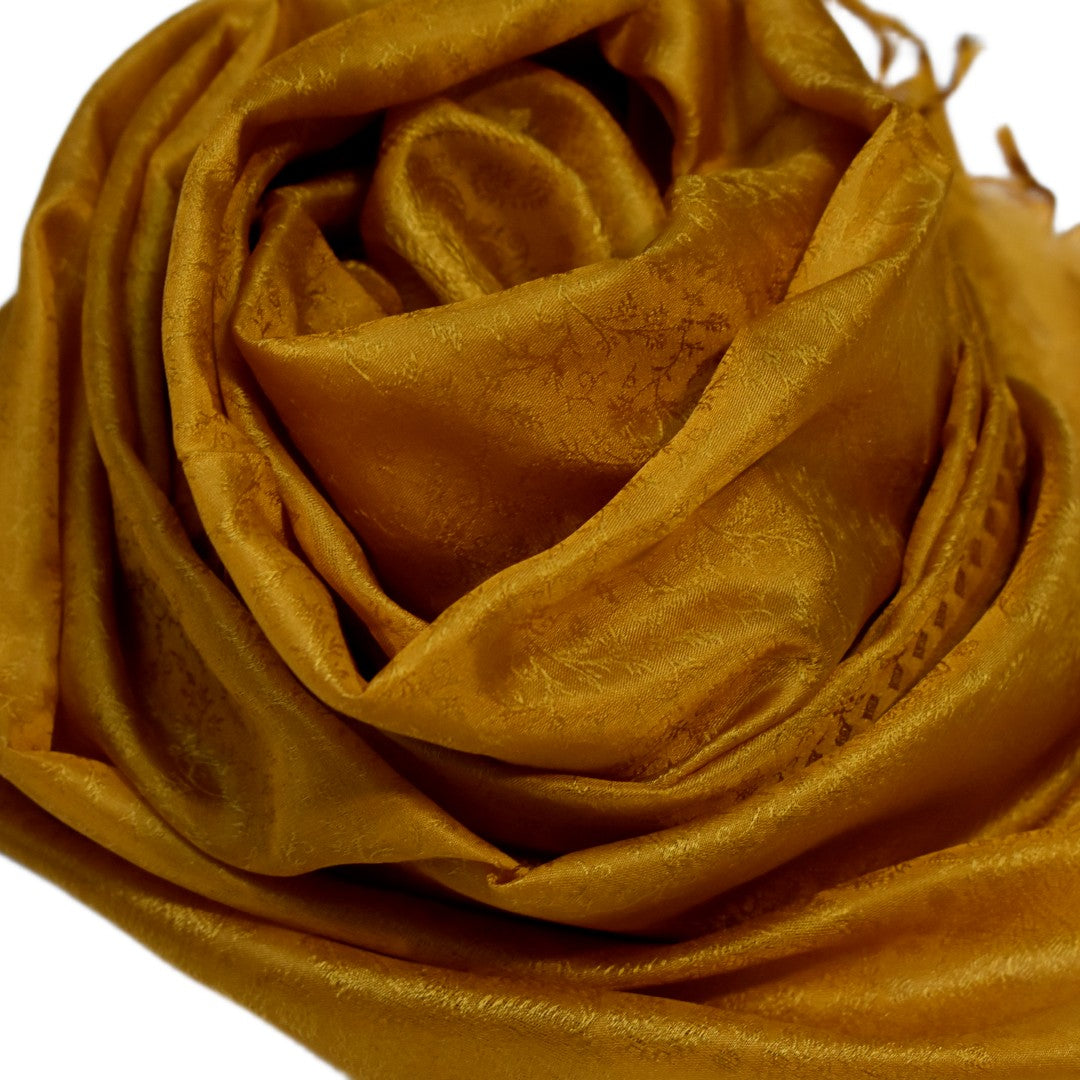 Esarfa/Sal tesut manual din Matase Naturala de Varanasi -> Cod: HANDMADE5